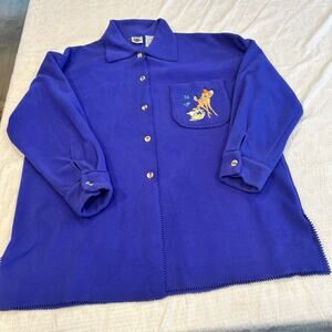 Disney Bambi coat blue indigo Large unisex